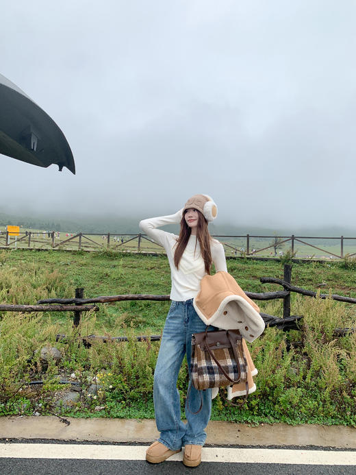 <曾小咸推荐>2.9现货秒杀 ！微信超特价！半高领修身针织衫 日常149.99 立减70 秒杀79.99！！ 商品图6