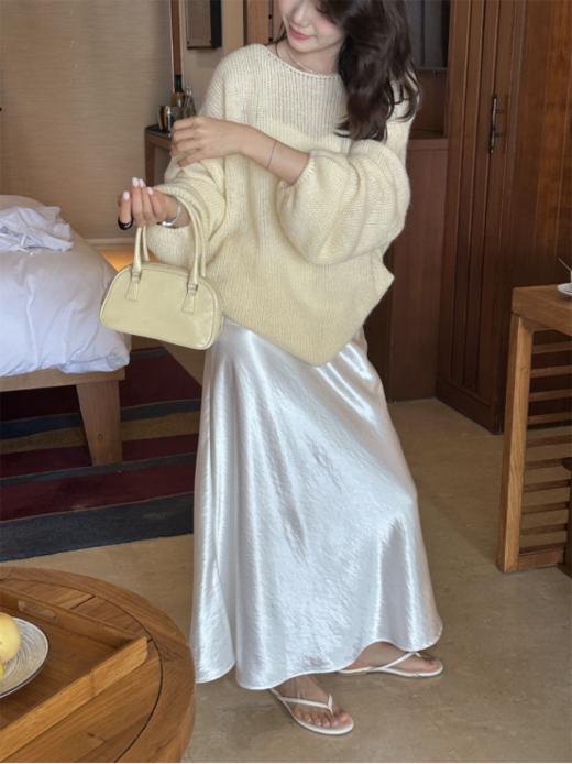 😘被邻居追着问的韩系针织衫💕【岚可可韩系后背蝴蝶结温柔气质针织衫👍】 🔥到底是谁还没有这件针织衫在手！！🌈上身真的太好看啦！！！ 商品图2