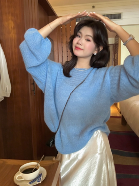 😘被邻居追着问的韩系针织衫💕【岚可可韩系后背蝴蝶结温柔气质针织衫👍】 🔥到底是谁还没有这件针织衫在手！！🌈上身真的太好看啦！！！