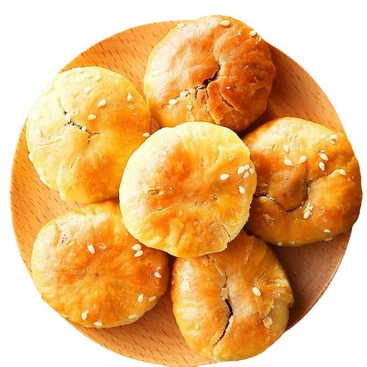 【买一送一！安徽特产黄山烧饼】酥脆爽口咸甜带辣的味道，梅干菜扣肉酥饼170g安徽特产香脆老式手工街边小吃 商品图3