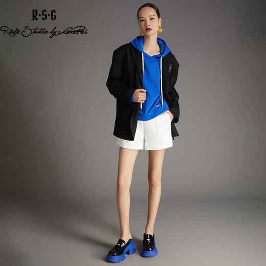 RSG郭培成衣品牌长袖上衣刺绣翠鸟休闲女士连帽卫衣女装 商品图3