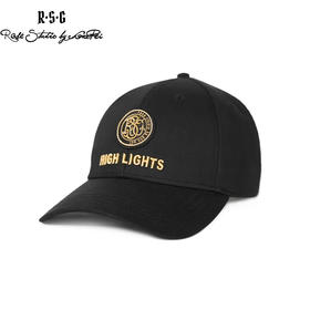 RSG郭培成衣品牌高光十刻系列浮雕刺绣休闲男女情侣棒球帽子