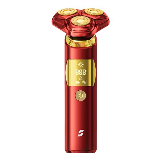 全身水洗 干湿两用 | 斯恩普Leader-R热血战士剃须刀 男士清洁修面用具 剃须刀+保温杯 礼盒款 商品图7