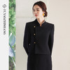 FUYAO扶摇 国风短款西装外套女2025春季新款时尚百搭斜襟西服套装 商品缩略图0
