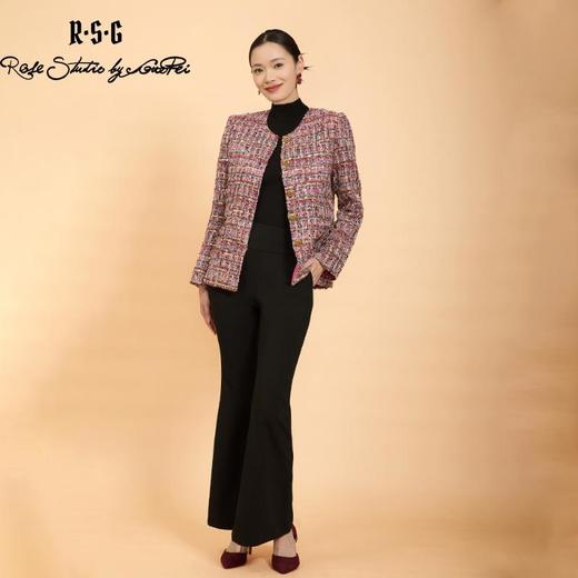 郭培成衣品牌精品系列亮片粗花呢四兜小香风外套 商品图2