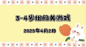 2025.4.2 3—4岁组闯关游戏