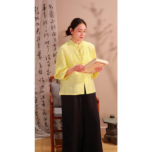 【抖音专属】飘纱阔腿裤（20709381黛影-设计师） 商品图2