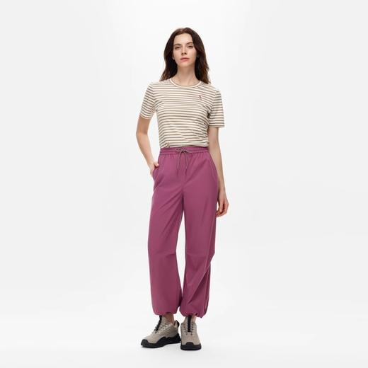 点此购买 艾高春秋季女士防泼水弹力户外运动长裤阔腿裤 zc 314082 商品图2