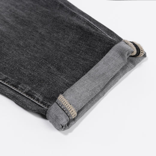 【断码清仓】HX 夏季水洗牛仔九分裤S210420015101 商品图6