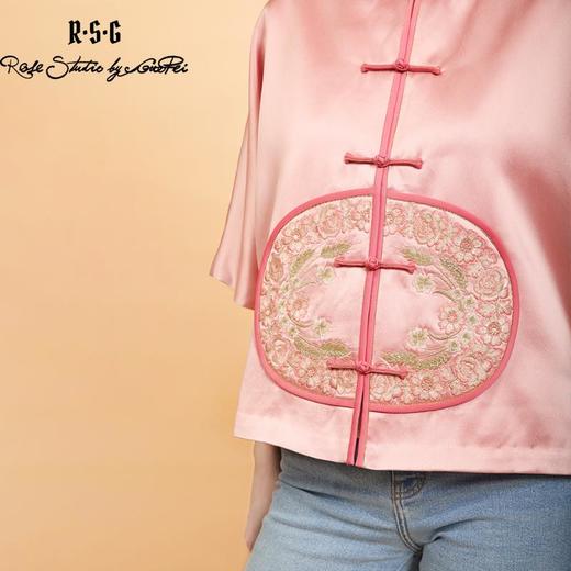 东方境X郭培联名系列：轻高定圆盘刺绣棉服 商品图2