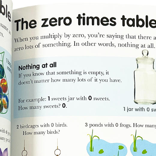 帮助你的孩子学习乘法 英文原版 DK Help Your Kids With Times Tables 数学科学英语 家庭儿童教辅书籍 英文版进口原版工具书 商品图2