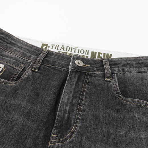 【新品上新】HX 夏季水洗牛仔九分裤S210420023101 商品图2