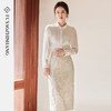 FUYAO扶摇 醋酸新中式盘扣白衬衫女2025年春新款小衫国风漂亮上衣 商品缩略图2