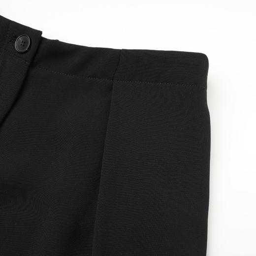 ROMI STUDIO休闲版型百搭显高直筒阔腿裤女后腰松紧长裤子K3212 商品图2