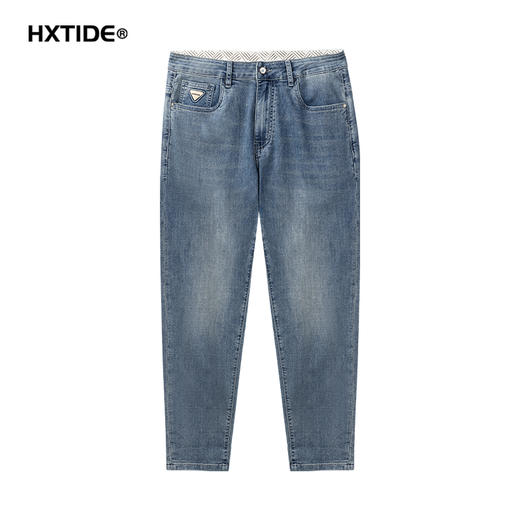 【断码清仓】HX 夏季水洗牛仔九分裤S210420024101 商品图0
