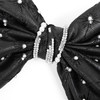 RSG郭培成衣品牌原创点钻蝴蝶结装饰镂空刺绣发饰大号发夹 商品缩略图2