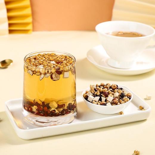 【买2送1 买3送2】李时珍·赤小豆芡实薏米茶 茯苓 养生茶 深度温和调养 冲泡即饮 免熬煮 真材实料 醇厚耐泡 330g/罐 商品图5