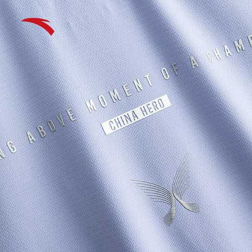 安踏CHN系列 冰肤短T女夏季新款凉感透气亲肤短袖针织衫上衣162527132 商品图5