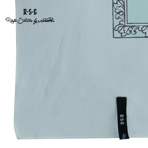 RSG郭培成衣品牌 优雅丝巾真丝《盎然生机》 商品图3