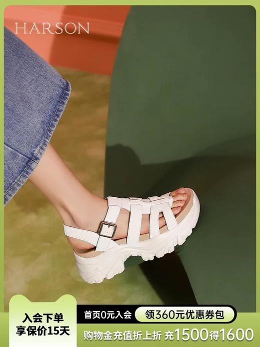 2楼哈森HM241601HARSON女鞋（新百购） 商品图1