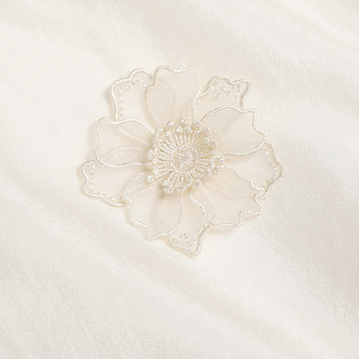 RSG防晒款开衫连衣裙 春夏季微透长款设计感优雅气质纱裙 商品图3