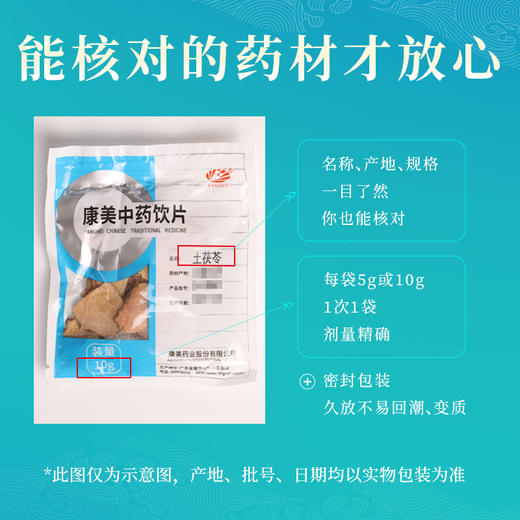 土茯苓 康美中药饮片 独立小包装 商品图6