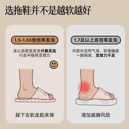 夏季运动恢复舒缓拖鞋榛子米1771 商品图2