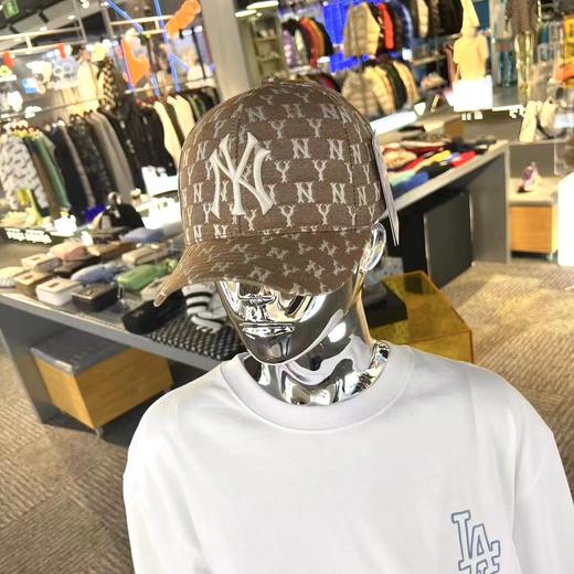 MLB    牛仔老花满印NY棒球帽                  发货时效3-7天【种草号团购】 商品图3