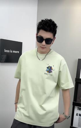 83106淡绿T恤