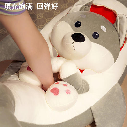 积分免费兑：憨憨猪搞怪玩偶毛绒玩具公仔抱枕鲨狗布娃娃大号生日礼物男生女孩 70厘米鲨狗 商品图7