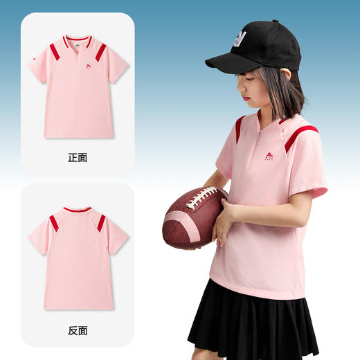 女童立领短袖T恤夏季新款安奈儿童装EG521046 商品图2