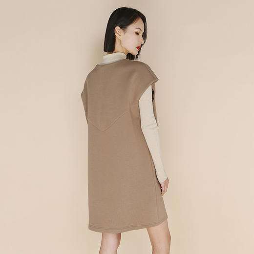 RSG郭培成衣品牌春夏季原创手作花朵装饰爱心无袖连衣裙 商品图2