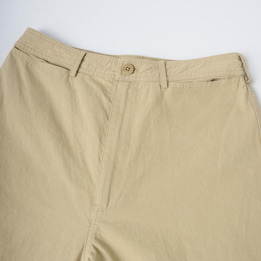 ROMI STUDIO “自在分寸” 100%洗水棉重酵洗水直筒休闲裤 421K6062 商品图2