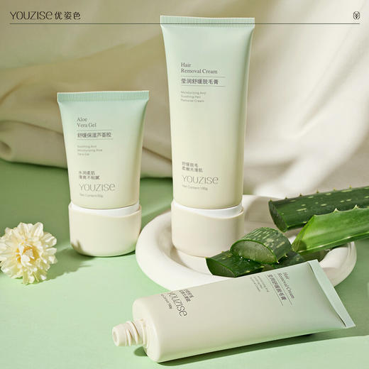 【不做猕猴桃女孩】 YOUZISE优姿色-植萃脱毛润肤系列 ✔️干净不残留，无痛丝滑脱毛一步到位 ✔️多重植粹舒缓脱毛！⁣收缩毛孔 抑生毛发 ✔️多部位可用，多毛女孩闭眼入 商品图6