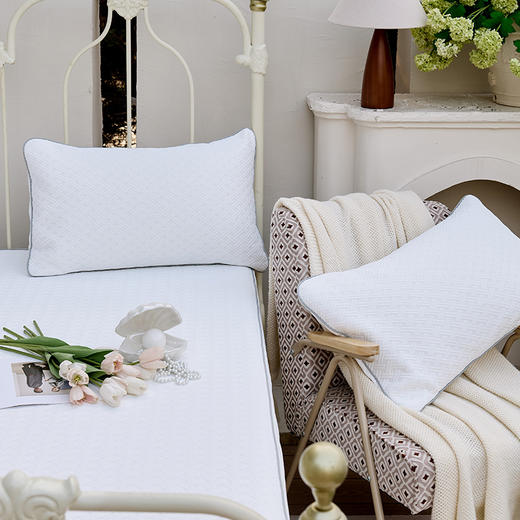 GRACE SPACE格调空间 3D高分子冰感凉席床笠三件套 商品图10