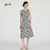 司歌弹力碎花背心连衣裙优雅A891218X 商品缩略图0