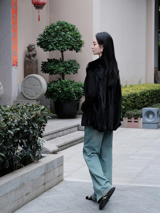 盛唐婧 |水洗蓝百搭直筒牛仔裤-不夹棉[特价品] 商品图6