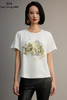 R.S.G精品系列新款夏季宽松圆领正肩半袖T恤刺绣印花上衣 商品缩略图5