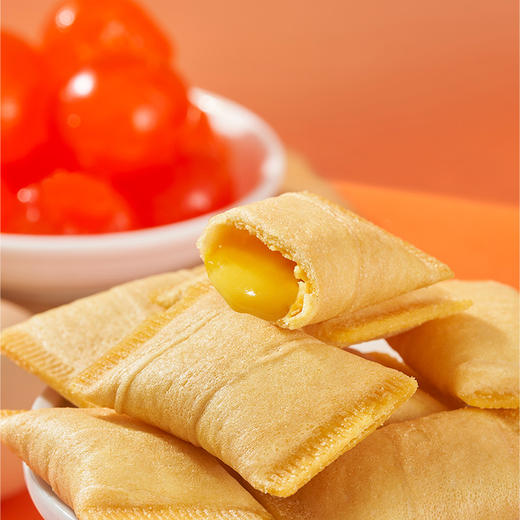【陶陶居-手信】夹心蛋卷66g（海盐芝士味、咸蛋黄味），网红休闲零食 商品图3
