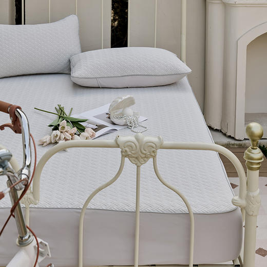 GRACE SPACE格调空间 3D高分子冰感凉席床笠三件套 商品图7