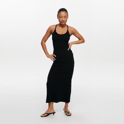 oneup工字背鱼尾长款连衣裙 商品图1