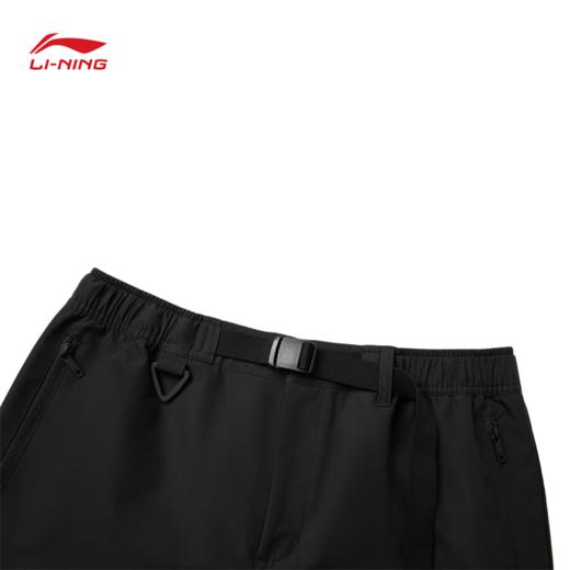 李宁CF溯男子防晒防泼水直筒宽松工装裤运动长裤AYKV209 商品图5
