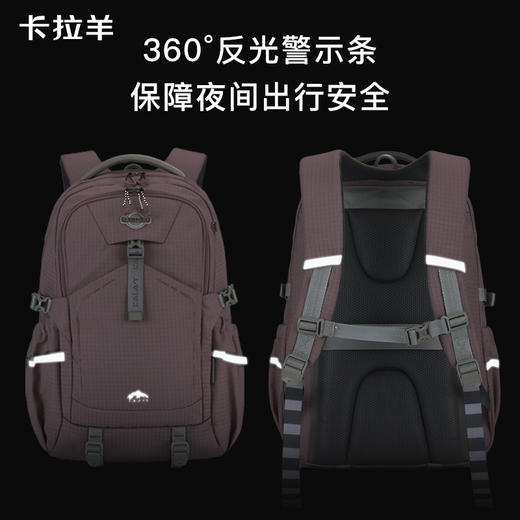 【考拉抱抱包】五维减负防下坠超轻防水通勤双肩包背包CX5529/L 商品图3