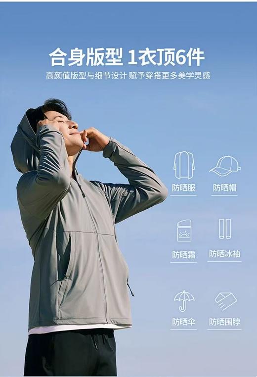 啄木鸟TUCANO防晒衣｜upf50+冰丝防晒衣，男女同款 商品图1