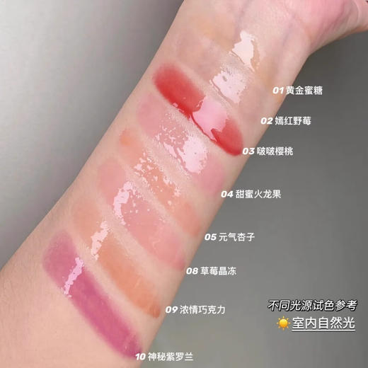 【海豚美购】Clarins 娇韵诗 护唇油三支装7ml*3 01+03+04 商品图6