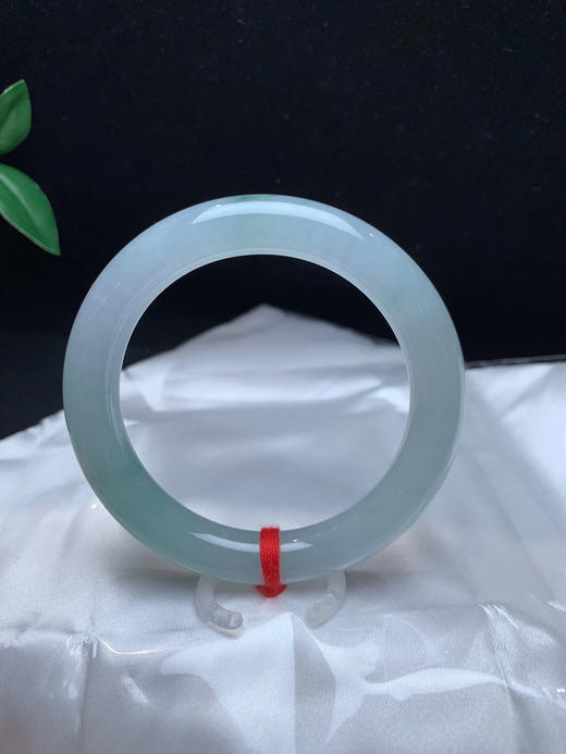 612582，54冰飘花圆条，整体冰冰润润的，飘了一抹清新蓝花 商品图4