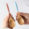 日本进口石田白木彩色汤匙 蓝色 商品缩略图4