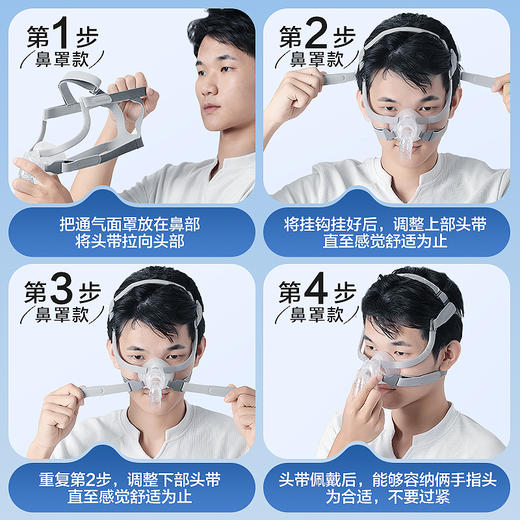可孚呼吸机鼻罩 口鼻罩原装通用型配件 适合M-L的用户 商品图1