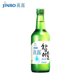 新真露竹炭酒360ml/011321 冰一下口感更丰富