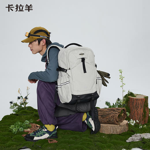 【考拉抱抱包】五维减负防下坠超轻防水通勤双肩包背包CX5529/L 商品图4